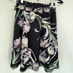 Club Monaco Floral Skirt